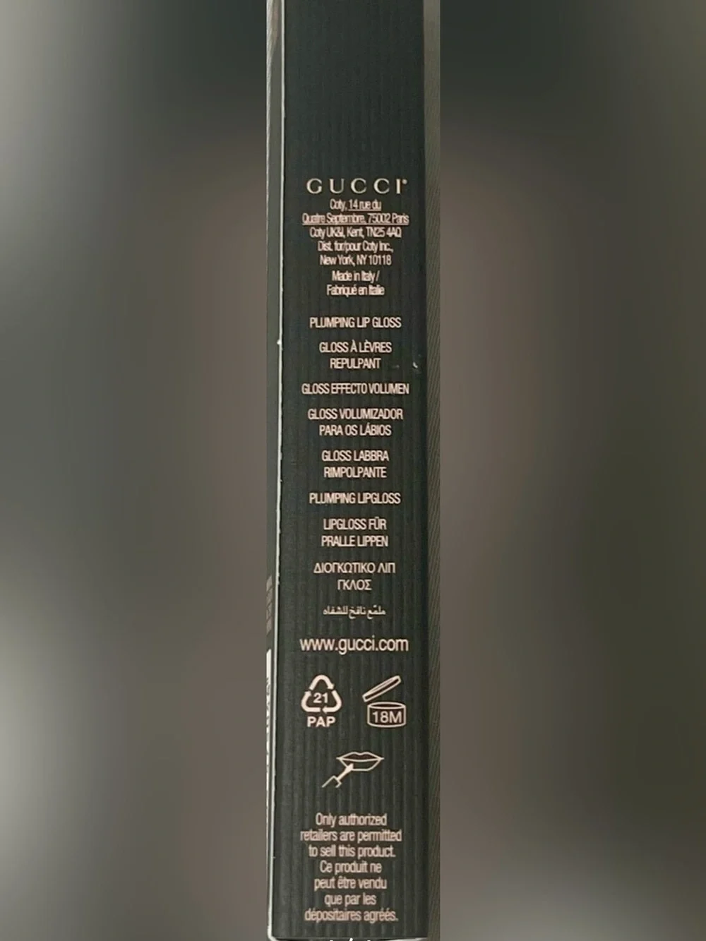Gucci Pink Lip Gloss - Bertha Pink